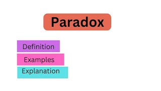 Paradox with Examples  Literary Device [upl. by Acquah710]