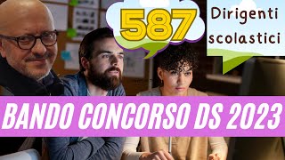 Bando Concorso Ds 2023 quarta parte [upl. by Pammi]