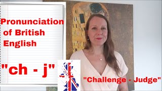 Pronunciation of ch tʃ and j dʒ Consonants [upl. by Gnehc]