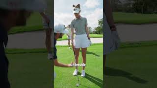 Wedge Thoughts Nelly Korda amp Charley Hull 👀 taylormadegolf shorts [upl. by Naujad]