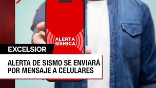 Así funciona el mensaje de alerta sísmica en celulares [upl. by Alastair713]