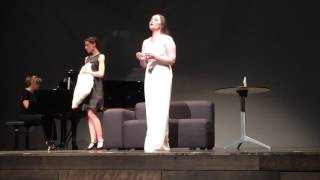 Verdi Otello Salce aria and Ave Maria Olivia Doutney as Desdemona [upl. by Adnwahsal]