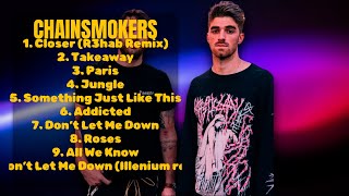 ChainsmokersThe essential hits mixtapePremier Songs MixLinked [upl. by Ehctav]