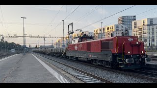 SBB Aem 940 018 mit Kieszug in Bülach [upl. by Allenrad]