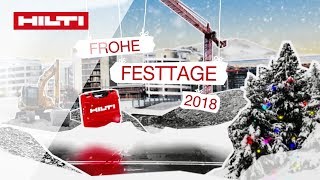 Das Hilti Team wünscht besinnliche Feiertage [upl. by Nona]