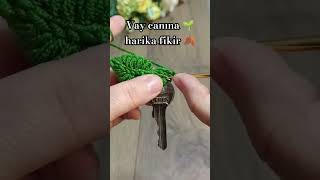 Harika fikir 🍂crochet knitting diy explore shorts shortyoutube [upl. by Oina299]