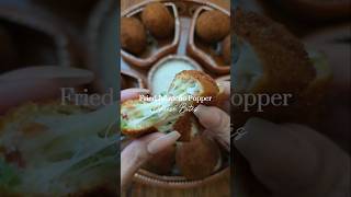 Jalapeño Popper Cheese Bites with Oaxaca Cheese Recipe jalapenopoppers cheeseballsrecipe recipe [upl. by Anelav]