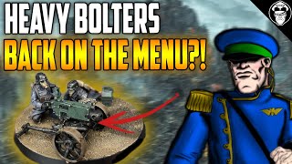 Are Heavy Bolters Back on the Menu  Astra Militarum  Warhammer 40000 [upl. by Gupta]