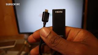 HDMI MHL cable not working with phone QUICK FIX [upl. by Ddal]