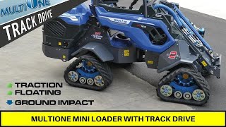 Tracked Mini Loader from Multione Compact Loaders [upl. by Benedict]