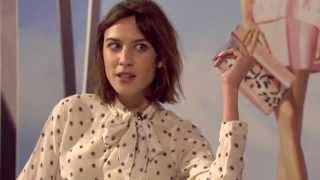 Caroline de Maigret Interviews Alexa Chung for Longchamp Paris 041214 [upl. by Ecinej]