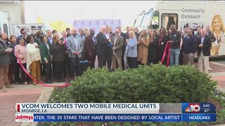 VCOM welcomes 2 mobile medical units [upl. by Jaye]