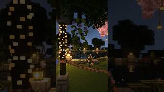 MayCraft  Day 19 Fairy Lights mcmaycraft minecraft cottagecore aesthetic cozygaming [upl. by Aprilette817]