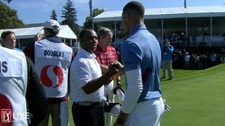 Steph Curry ends his day with birdie at Safeway [upl. by Annavaig]