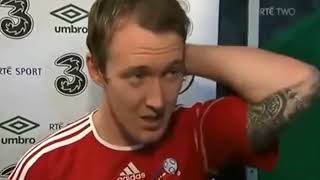 AIDEN MCGEADY INTERVIEW VS ANDORRA 2011 [upl. by Adnawyt]