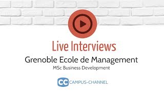 The Best of  Grenoble Ecole de Management  MSc Business Development [upl. by Soiritos]