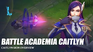 Battle Academia Caitlyn  Wild Rift [upl. by Haseena]