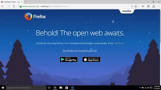 How to download Mozilla Firefox Browser with Microsoft Edge Browser in Windows Computer [upl. by Carolynne]