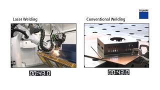 Time Comparison Laser Welding vs MIG [upl. by Nidraj174]