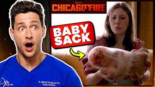 Doctor Reacts To CHICAGO FIRE Wild Medical Scenes [upl. by Van]