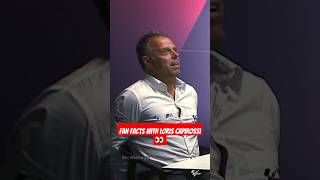 Loris Capirossi replies to the questions of the fans⁉️👀 shorts short motogp [upl. by Derzon317]