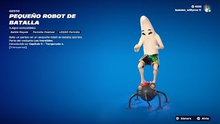 FORTNITE BAILE PEQUEÑO ROBOT DE BATALLA [upl. by Johannes122]