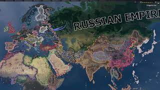 Kasierreich is updated to 1148 Hoi4 Timelapse [upl. by Leah356]