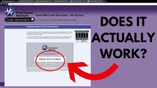 Can You Actually Get Free PSN Codes Online [upl. by Eikcor]