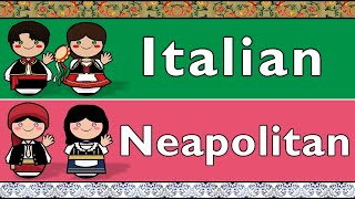 ITALIAN amp NEAPOLITAN LANGUAGES [upl. by Rysler]