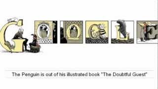 Edward Gorey Google Doodle [upl. by Crescentia340]