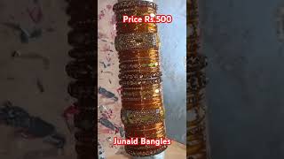 Most Beautiful Gold Bangles ✨️How to make bangles  Designer Bridal Bangles Set at homebangles [upl. by Atinrahc408]