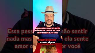 Essa pessoa parece não sentir nada mas na verdade ela sente amor obsessivo por você tarot [upl. by Chuah411]