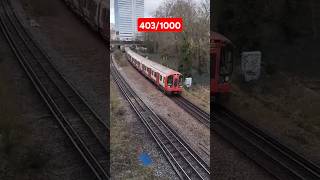 District at Gunnersbury train railway cool viralvideo london shorts fyp underground rail [upl. by Nomyad]