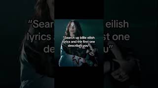 billieeilish lyrics shorts [upl. by Notna]