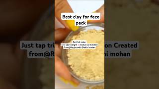 Best clay for face pack skincare drshalini [upl. by Alain]