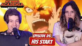 ENDEAVOR GOES PLUS ULTRA  My Hero Academia Season 4 Wife Reaction  Ep 4x25 “His Start” [upl. by Sosthena]