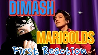 DIMASH  MARIGOLDS  FIRST REACTION [upl. by Naerol]