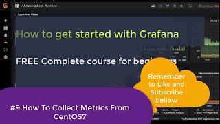 10 Grafana Monitoring  FREE Beginner course  Collect Linux Metrics [upl. by Notle661]