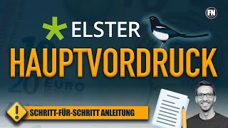 Steuererklärung 2020 Elster 💰 Erste Schritte  Hauptvordruck 2020 Elster Steuererklärung ausfüllen [upl. by Meekah]