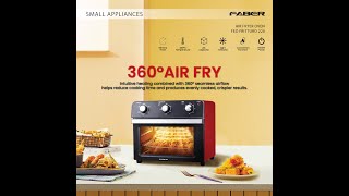 FABER AIR FRYER OVEN FEO FRITTURO 220 [upl. by Lesslie]