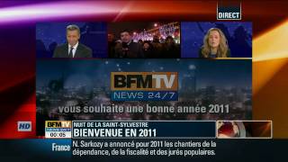 Le passage à lan 2011 BFMTV [upl. by Rab350]