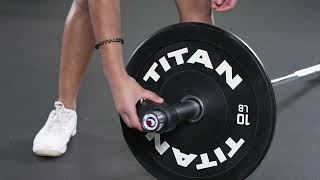 15kg Olympic Technique Barbell  Titan Fitness [upl. by Ert821]