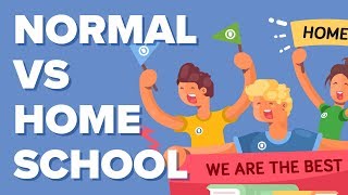 School vs Homeschool Which Student Does Better [upl. by Kcira]