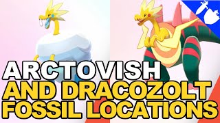 HOW To Get Dracozolt and Arctozolt including FOSSIL Locations in Pokemon Sword and Shield [upl. by Tnek670]