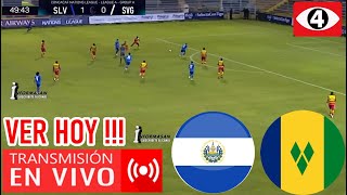 EL SALVADOR VS SAN VICENTE Y LAS GRANADINAS EN VIVO Donde Ver USA Que Hora Ver El Salvador Partido [upl. by Niwdog]