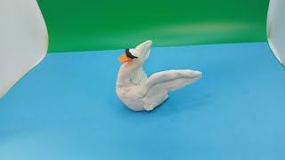 Swan Wings stop motion college animation [upl. by Ablem70]