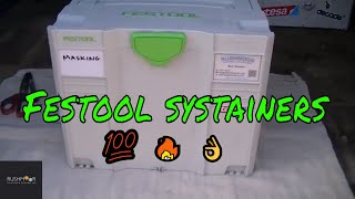 Festool custom systainer [upl. by Yekcir584]