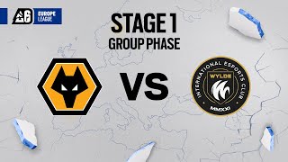 Wolves Esports vs WYLDE  Europe League Stage 1  Day 5  2024 [upl. by Arahk]