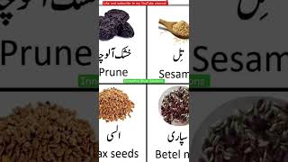 Dry Fruits Vocabulary english vocabulary facts education study cartoon [upl. by Alanson]