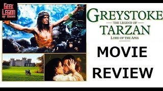 GREYSTOKE  THE LEGEND OF TARZAN  LORD OF THE APES  1984 Christopher Lambert  Movie Review [upl. by Rengia]